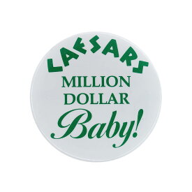 【中古】ラスベガス MILLION DOLLAR Baby! ヴィンテージ 缶バッジ バッチ 文字 レトロ 缶バッチ ピンバッジ