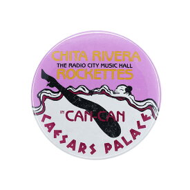 【中古】ミュージカル Chita Rivera and the Rockettes in Can-Can ヴィンテージ 缶バッジ ピンバッジ 缶バッチ