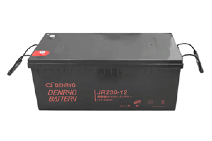 楽天市場】電菱製 JR230-12 密閉型レギュラータイプバッテリー 230Ah 