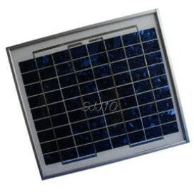電菱製多結晶ソーラーパネル (太陽電池) DB010-12 定格出力 10W DC12V系太陽電池 太陽光発電 太陽光パネル 独立電源 オフグリッド