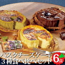 バスクチーズケーキ3種セット 北海道産 プレーン チョコ ピスタチオ 洋菓子 チーズケーキ ギフト セット 冷凍 お取り寄せ ご当地 スイーツ 詰め合わせ 詰合せ 北海道 みれい菓