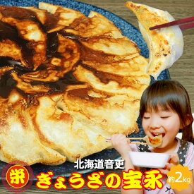 北海道 音更 ぎょうざの宝永 手造りぎょうざ 餃子 計2kg 約40個入×2個セット 約80個 ニンニクたっぷり お取り寄せ 冷凍 北海道グルメ 十勝 音更餃子 肉