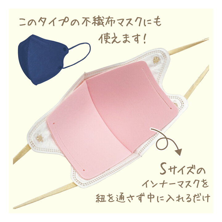 楽天市場】楽天1位 6冠獲得 1枚入 日本製 インナーマスク 不織マスク  