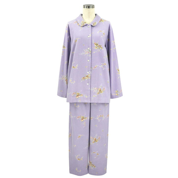 楽天市場】パジャマ レディース【イクコ IKUKO】綾ネル花柄プリント 