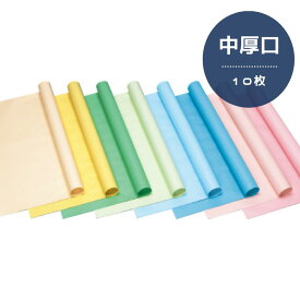 模造紙 カラー模造紙 色模造紙 中厚口 単色 10枚 全5色 ゴークラ