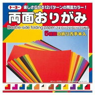 【クーポン配布中！5/9 17:00〜5/18 8:59】折り紙 おりがみ 両面折り紙　24cm トーヨー