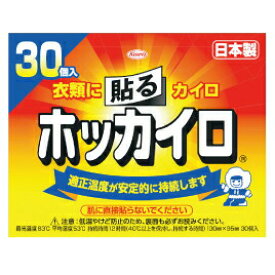 【クーポン配布中！9/4 17:00〜9/11 8:59】カイロ 貼る 貼るホッカイロ（30個） コーワ