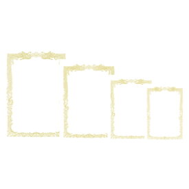 賞状 OA賞状用紙白地（100枚）横書き用 A3（297×420mm） タカ印