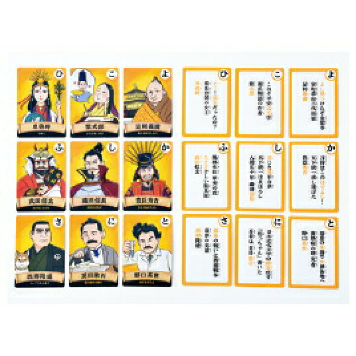 爆買い かるた カードゲーム 学習版日本の歴史人物かるた 幻冬舎 Terang Org Au