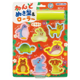 ねんどぬき型＆ローラーどうぶつタイプ 銀鳥産業 粘土