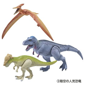 おもちゃ 人形 フィギュア アニア 陸空の人気恐竜セット タカラトミー