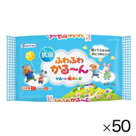 紙粘土 ふわふわかる〜ん （50個） デビカ 小学校 幼稚園 保育園 工作