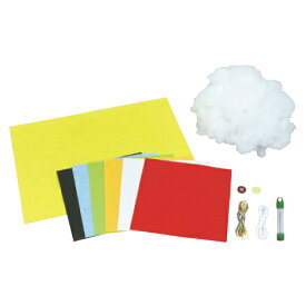 工作 キット 子ども イベント フェルト ひもとおし＆指人形セット アーテック