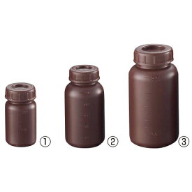 【クーポン配布中！1/9 20:00〜1/16 1:59】ポリ広口遮光びん（中栓付） （3）500ml（約43mm） ケニス
