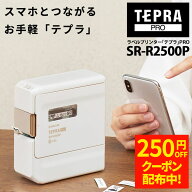【250円OFFクーポン配布中！3/4 17:00〜3/11 08:59】ラベルプリンター テプラ PRO SR-R2500P KING JIM キ…