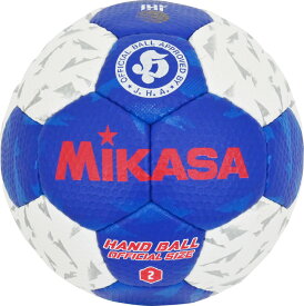 ハンドボール 屋内用 2号 検定球 ミカサ HB250B-WBL 公式試合球