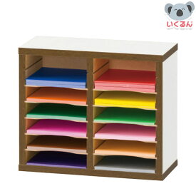 おりがみ 収納 色紙ケース 整理 棚 折り紙 いろがみ 14段 21段 800558