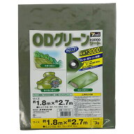 ブルーシート アウトドア ODグリーンシート 1.8m×2.7m ユタカメイク