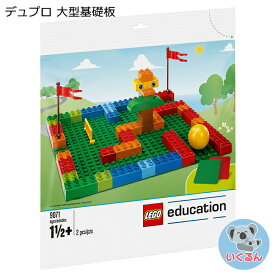 おもちゃ ブロック LEGO レゴ デュプロ エデュケーション 大型基礎板 24×24ポッチ 9071 新品 正規品 V95-5900