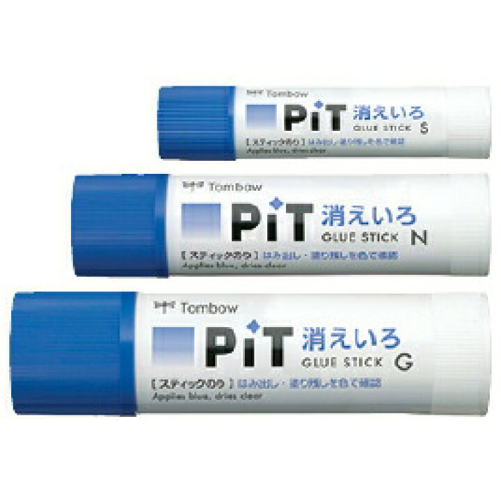 楽天市場 スティックのり 消えいろピット 小 約10g トンボ鉛筆 いくるん