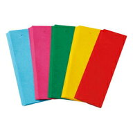 七夕 短冊 250枚（5色セット）みやこ（メール便対象商品）（メール便1通につき4点まで）