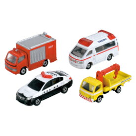 おもちゃ ミニカータカラトミー トミカギフト　緊急車両セット