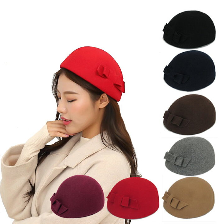 楽天市場 帽子 ベレー帽 フェルトハット ウール レディースハット ピルボックスハット ハット フェルト ベレー 帽子 レディース帽子 Felt Hat 3030 Ilandwig