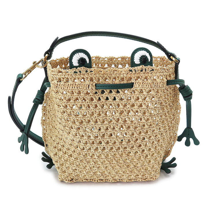 楽天市場】アニヤハインドマーチ ショルダーバッグ レディース RAFFIA  