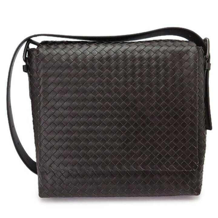 楽天市場 ボッテガヴェネタ ショルダーバッグ Vq131 1301 メンズ バッグ Bottegaveneta ななめがけバッグ イントレチャート レザー ダークブラウン ｉ ｌｏｖｅ ｂｒａｎｄ
