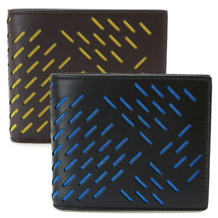 ボッテガヴェネタ 2009年 113993 クロコダイル 二つ折り財布 KM5（楽天  