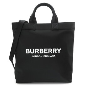 バーバリー トートバッグ 8026233 ショルダーバッグ 2WAYバッグ ロゴ ブラック 黒 BURBERRY ビジネスバッグ
