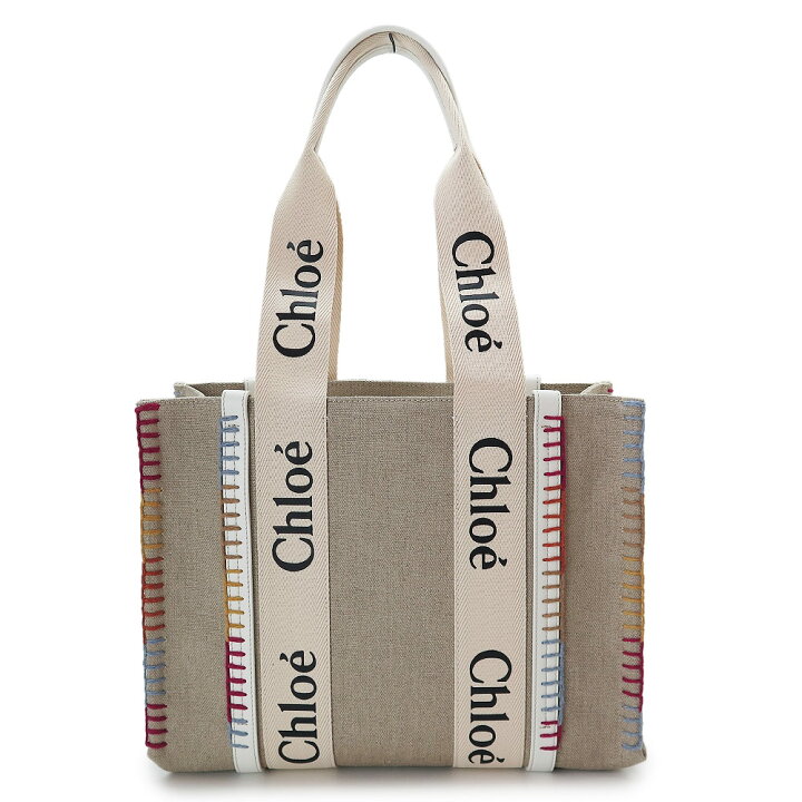 楽天市場】クロエ ミディアム トートバッグ レディース WOODY  