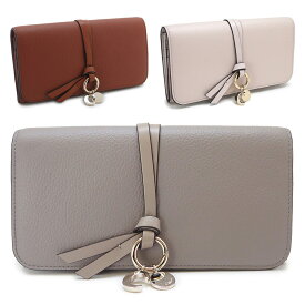クロエ 長財布 レディース ALPHABET アルファベット フラップ付きウォレット かぶせ蓋 レザー Chloe CHC21WP942F57 【2025年春夏新作】
