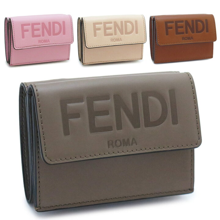 定番のお歳暮 FENDI フェンディ 三つ折り財布