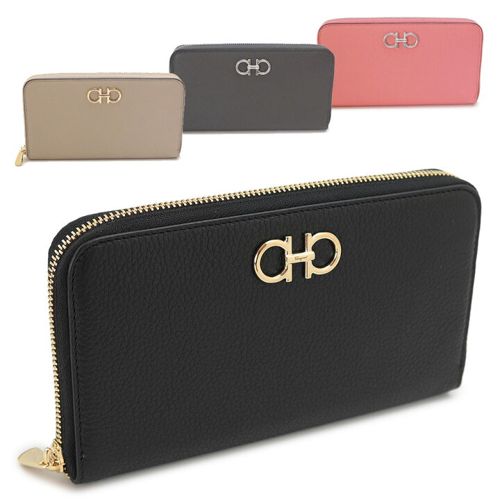 楽天市場】フェラガモ 長財布 レディース 220405 ラウンドファスナー  