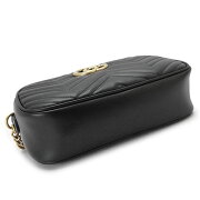 グッチショルダーバッグ447632DTD1D1000GUCCIななめがけバッグ/ポシェットGGMARMONTキルティングレザーブラック【ILOVEBRAND/楽天】【RCP】