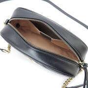 グッチショルダーバッグ447632DTD1D1000GUCCIななめがけバッグ/ポシェットGGMARMONTキルティングレザーブラック【ILOVEBRAND/楽天】【RCP】