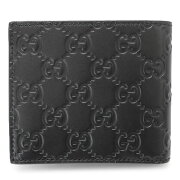 グッチ折財布473922CWC1N1000GUCCI二つ折財布/メンズ財布DORIANGG柄レザーブラック【ILOVEBRAND/楽天】【RCP】