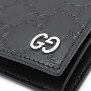 グッチ折財布473922CWC1N1000GUCCI二つ折財布/メンズ財布DORIANGG柄レザーブラック【ILOVEBRAND/楽天】【RCP】