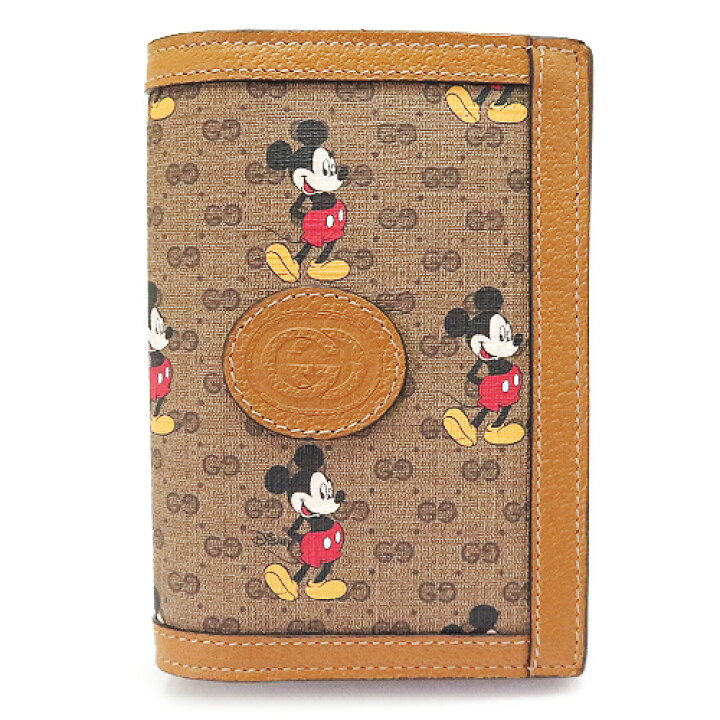 楽天市場 グッチ パスポートケース Hwubm 8559 Gucci パスケース カード入れ Disney Gucci ディズニー グッチ コラボ Gg ミッキーマウス Ggスプリーム キャンバス ベージュ エボニー ｉ ｌｏｖｅ ｂｒａｎｄ