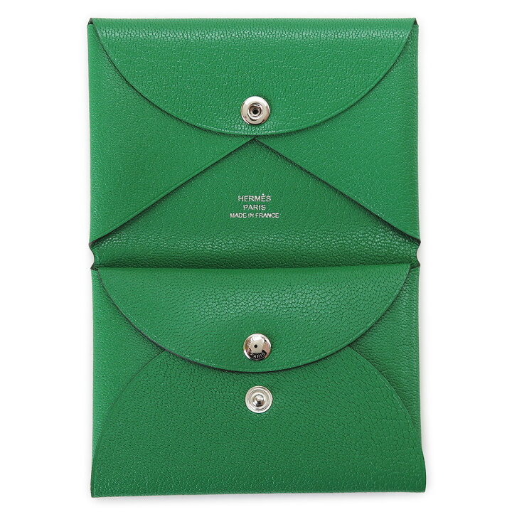 楽天市場】エルメス カードケース カルヴィ デュオ 名刺入れ コイン  