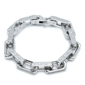 ルイヴィトン ブレスレット コリエ チェーン モノグラム M64223 / M64224 アクセサリー メタル シルバー LOUIS VUITTON