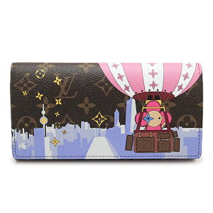 ルイヴィトン 長財布 レディース M68491 財布 二つ折り サラ・ウォレット ヴィヴィエンヌ モノグラム・キャンバス LOUIS VUITTON SARAH WALLET MONOGRAM