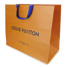 ルイヴィトン LOUIS VUITTON 紙袋 正規店 ペーパーバッグ ショッパー 40×34×16cm【ブランド付属品】【紙袋】