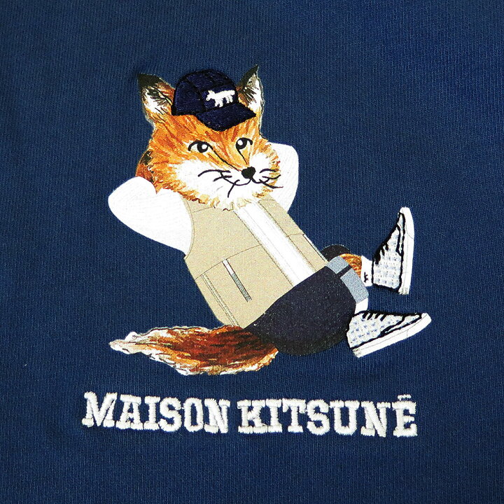 楽天市場】メゾンキツネ スウェット 長袖 JM00331KM0001 フォックス  