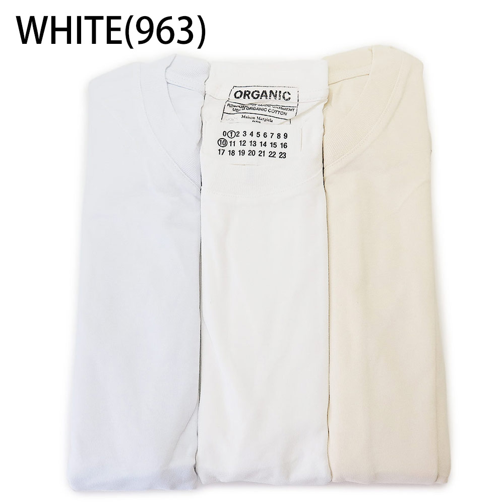 楽天市場】メゾンマルジェラ 3枚セット Tシャツ S50GC0687 S23973 半袖 