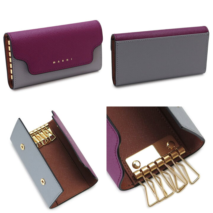 楽天市場】マルニ キーケース レディース PCMO0017U1 LV520 6連  