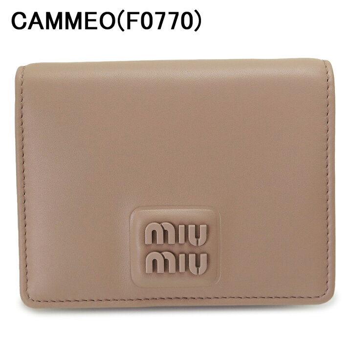 楽天市場】ミュウミュウ 折財布 レディース 5MV204 2F8K 二つ折り財布  