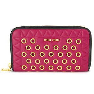 ミュウミュウ(MIUMIU) ピンク レディース長財布 | 通販・人気 