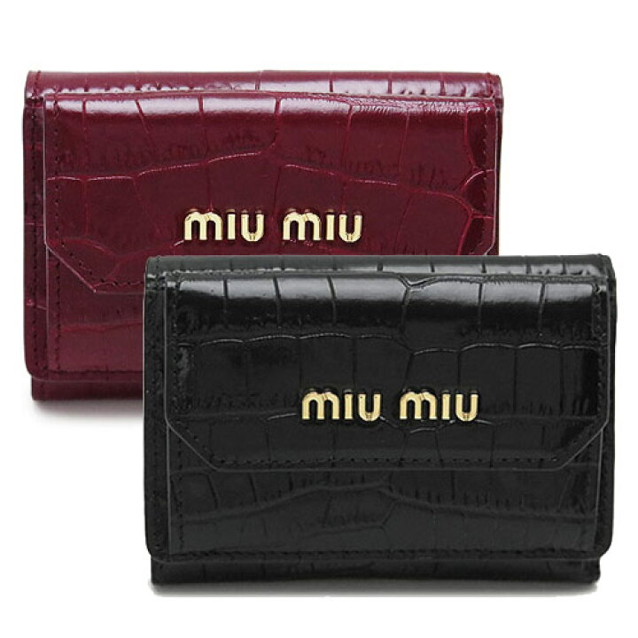 楽天市場】ミュウミュウ 折財布 レディース 5MH021 2B8G 三 